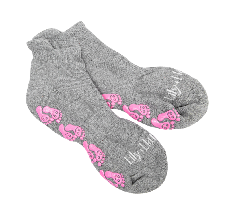 Cotton NonSlip Socks Lily and Llama Lily + Llama