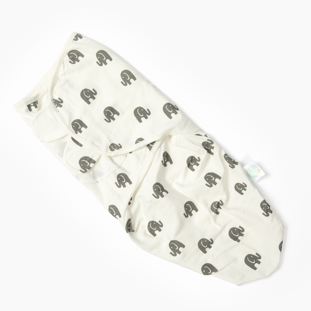 Velcro Elephant Swaddle Lily and Llama Lily + Llama